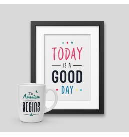 Pack Mug + Framed poster